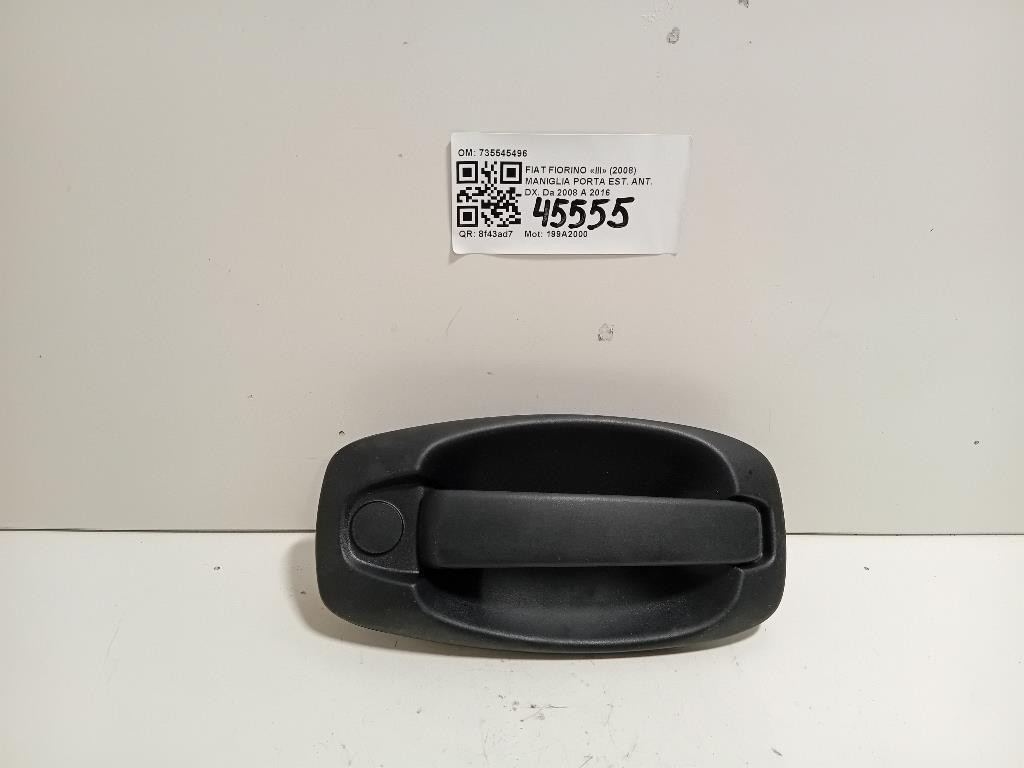 Maniglia Porta EST ANT DX 735545496 Fiat Fiorino III 2008