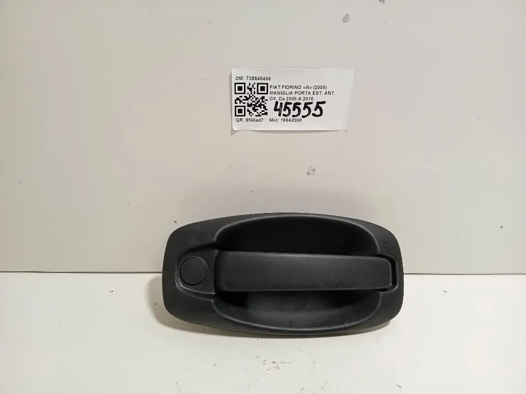 Maniglia Porta EST ANT DX 735545496 Fiat Fiorino III 2008