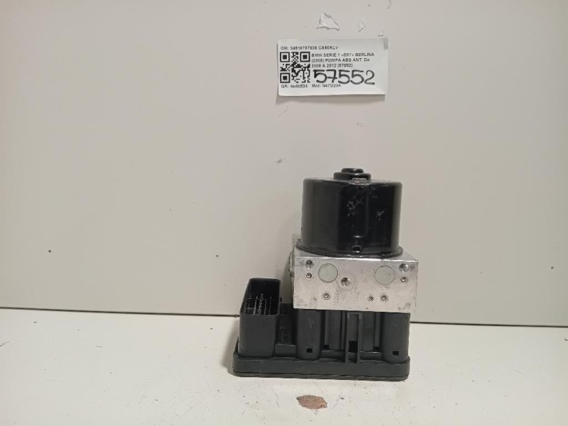 Pompa ABS ANT 34516787836 Bmw Serie 1 E87 Berlina 2005