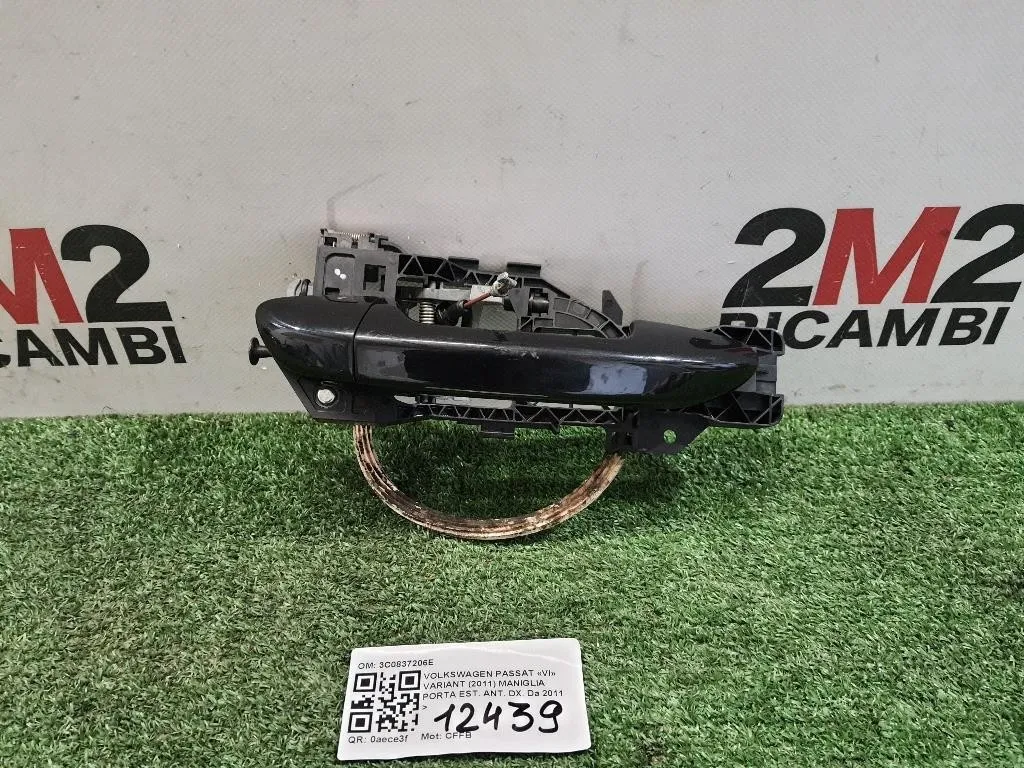 Maniglia Porta EST ANT DX 3C0837206E Volkswagen Passat VI Variant 2011