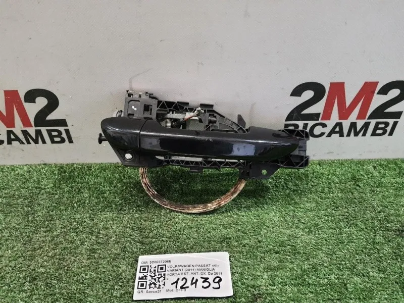 Maniglia Porta EST ANT DX 3C0837206E Volkswagen Passat VI Variant 2011