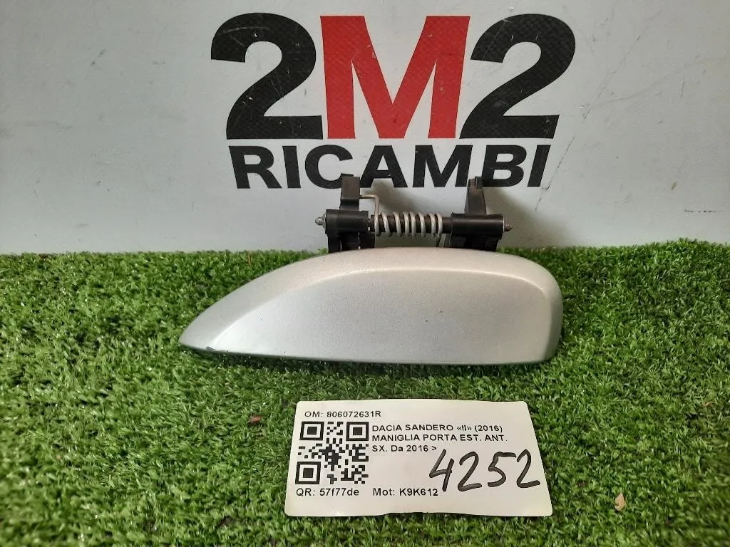 Maniglia Porta EST ANT SX 806072631R Dacia Sandero II 2016