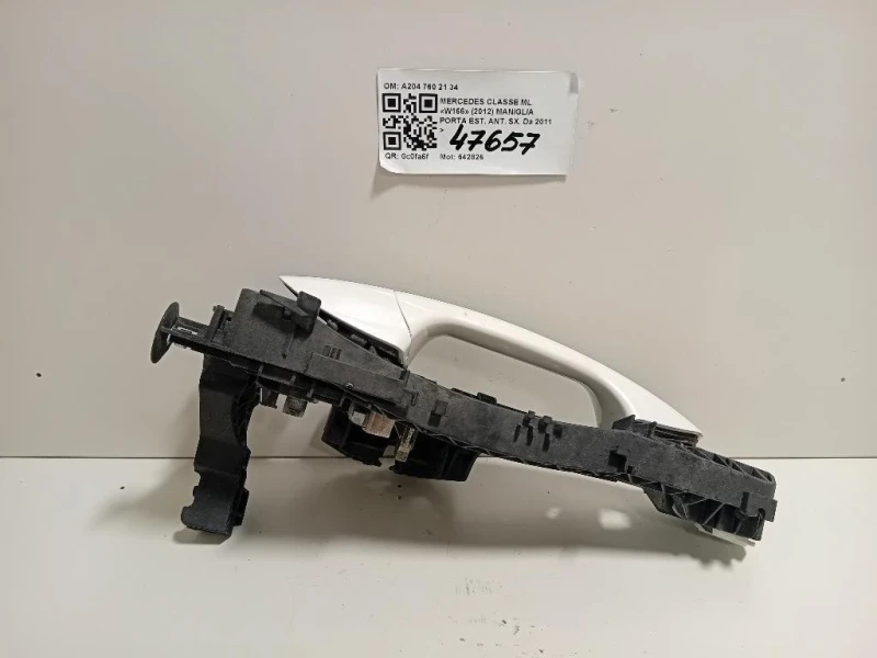 Maniglia Porta EST ANT SX A204 760 21 34 Mercedes Classe ML W166 2012