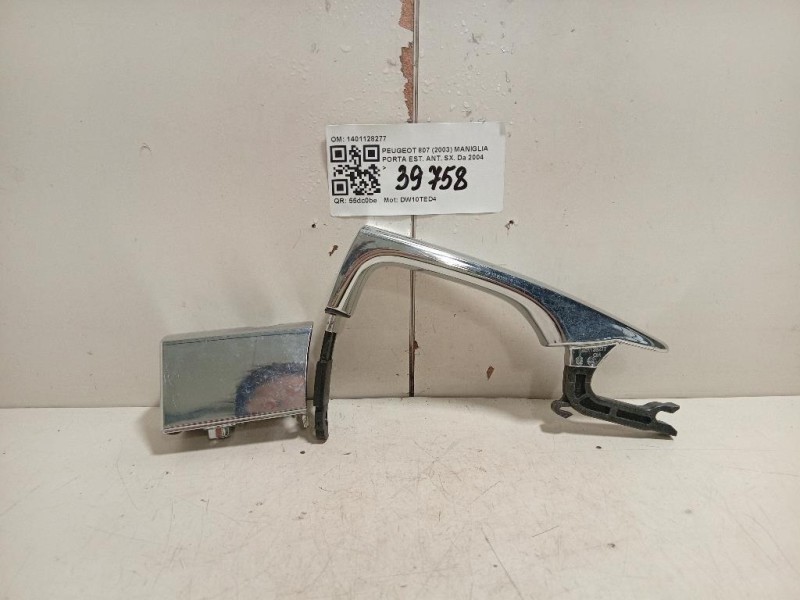 Maniglia Porta EST ANT SX 1401128277 Peugeot 807 2003