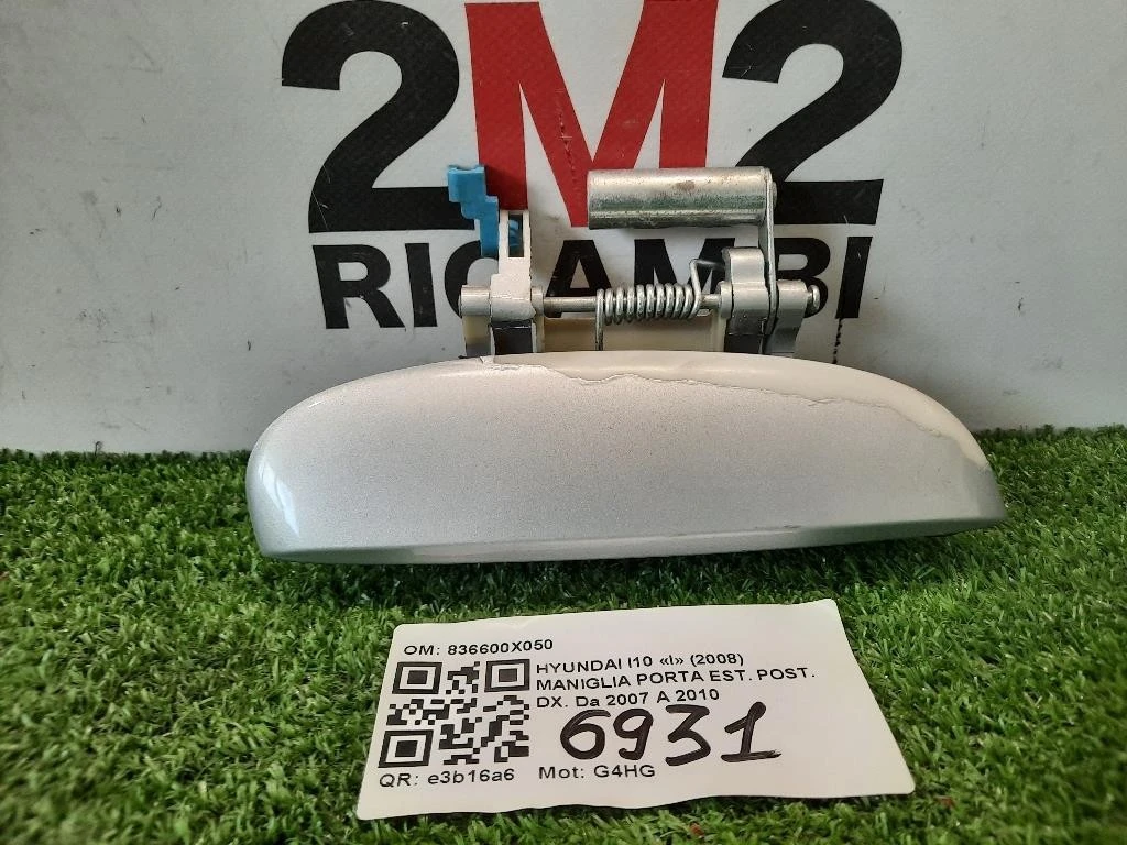 Maniglia Porta EST POST DX 836600X050 Hyundai I10 I 2008