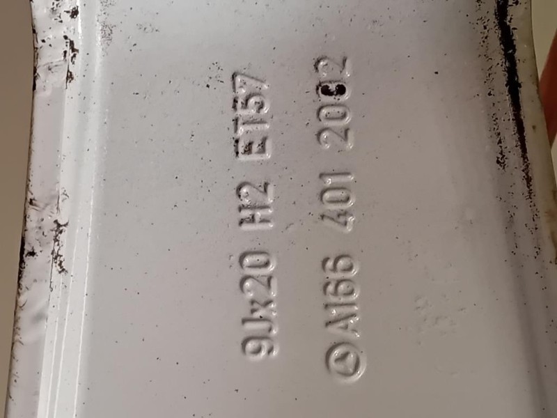 KIT 4 Cerchi A1664012002 R20 Mercedes Classe ML W166 2012