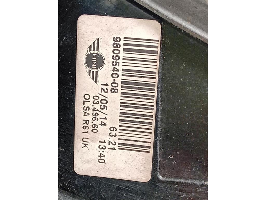 Fanale POST DX 9809540-08 Mini MINI Paceman R61 2013