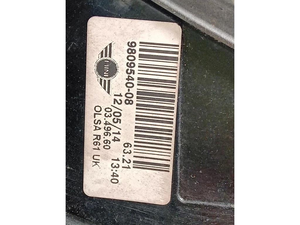 Fanale POST DX 9809540-08 Mini MINI Paceman R61 2013