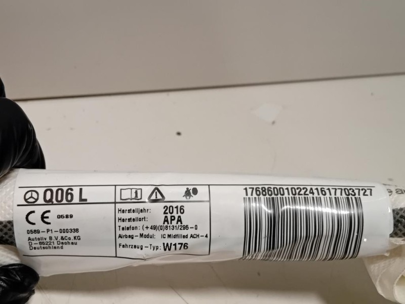 Air-bag A Tendina SX 176860010224 Mercedes Classe A W176 2015