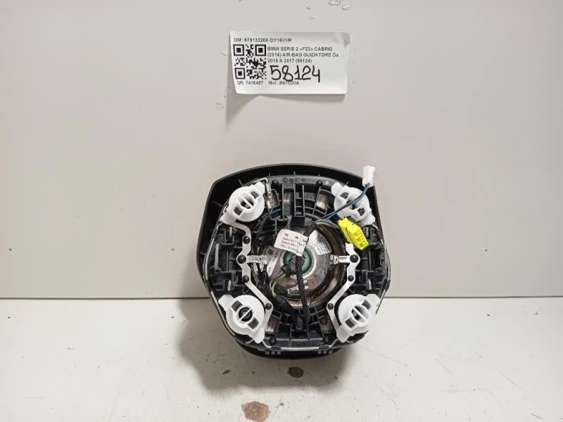 Air-bag Guidatore 679133208 Bmw Serie 2 F23 Cabrio 2014