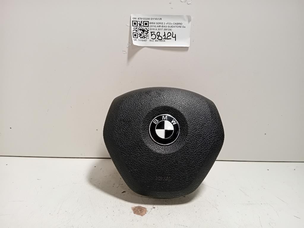 Air-bag Guidatore 679133208 Bmw Serie 2 F23 Cabrio 2014