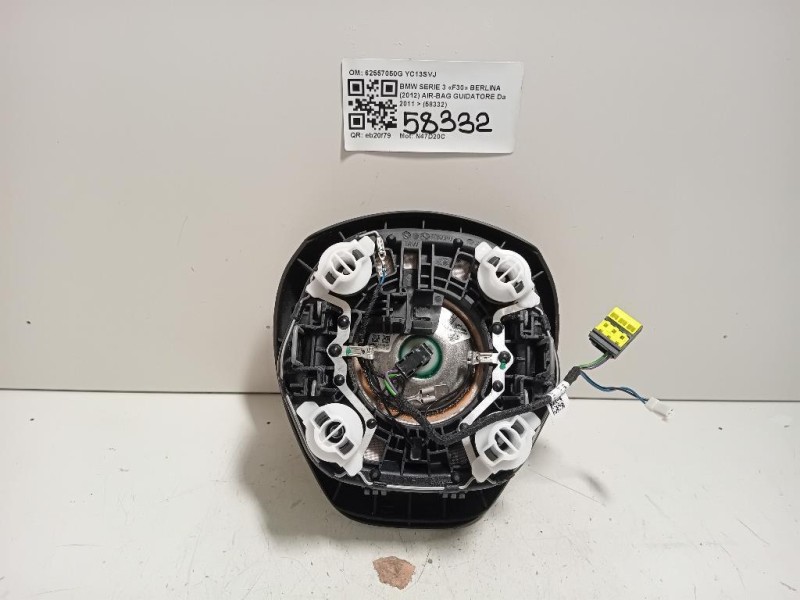 Air-bag Guidatore 62557050G Bmw Serie 3 F30 Berlina 2012