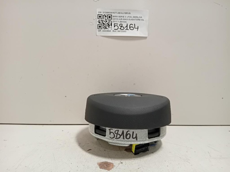 Air-bag Guidatore 313886391N77-AB Bmw Serie 3 F30 Berlina 2012