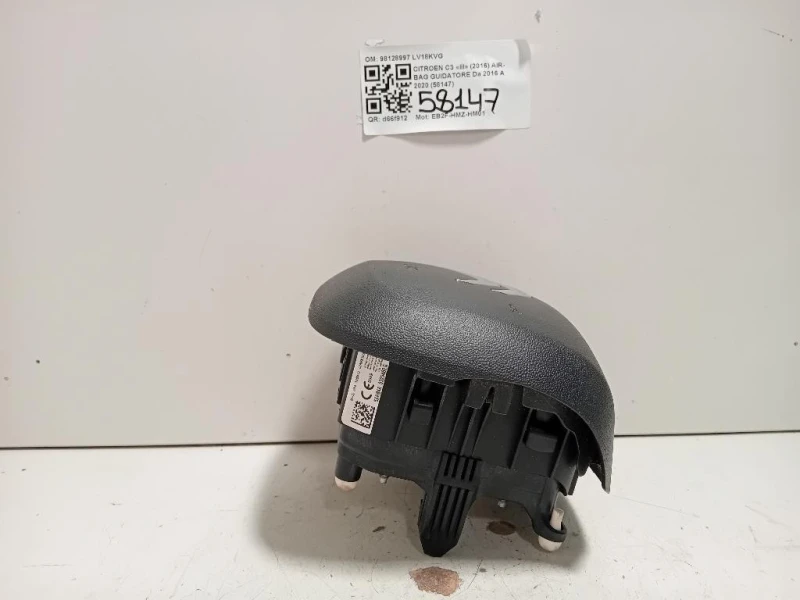Air-bag Guidatore 98128997ZD Citroen C3 III 2016