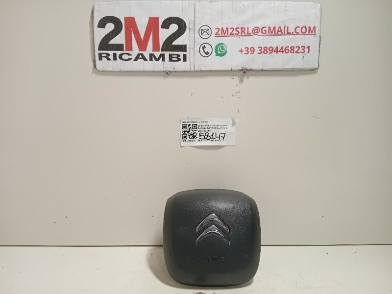 Air-bag Guidatore 98128997ZD Citroen C3 III 2016