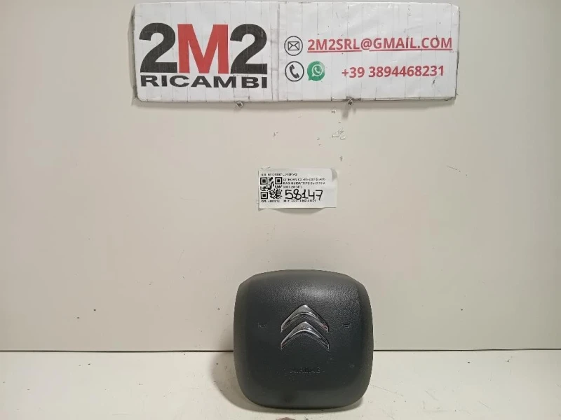 Air-bag Guidatore 98128997ZD Citroen C3 III 2016