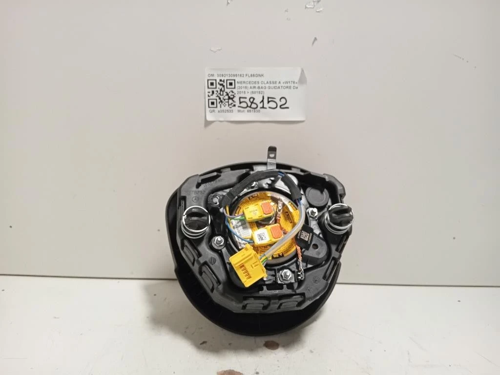 Air-bag Guidatore 309213095162 Mercedes Classe A W176 2015