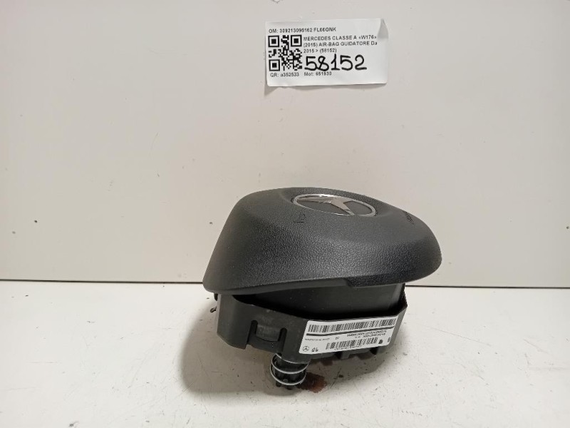 Air-bag Guidatore 309213095162 Mercedes Classe A W176 2015