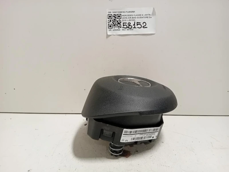 Air-bag Guidatore 309213095162 Mercedes Classe A W176 2015