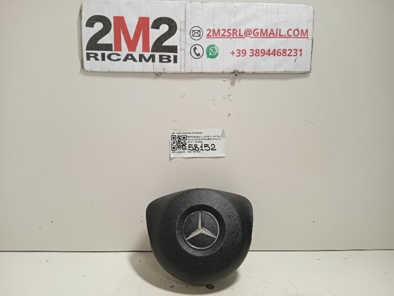 Air-bag Guidatore 309213095162 Mercedes Classe A W176 2015