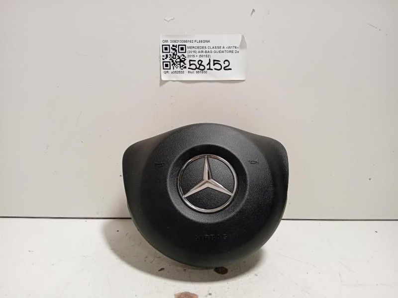 Air-bag Guidatore 309213095162 Mercedes Classe A W176 2015