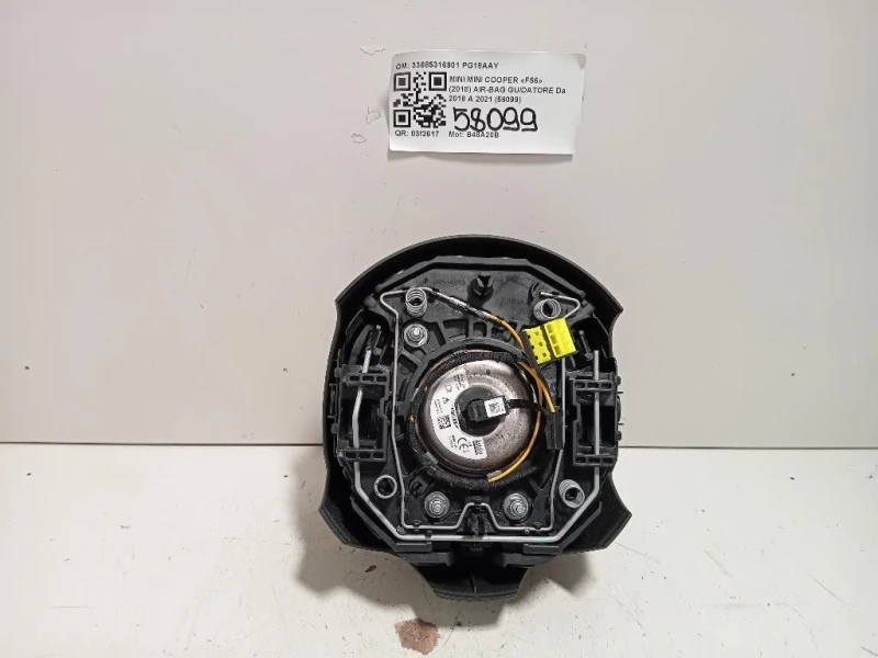 Air-bag Guidatore 33685316901 Mini MINI Cooper F56 2018