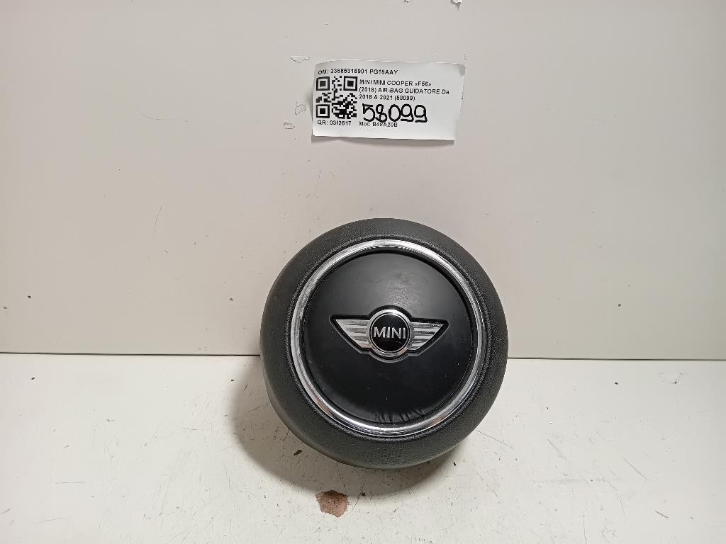 Air-bag Guidatore 33685316901 Mini MINI Cooper F56 2018