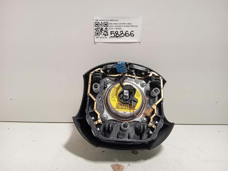 Air-bag Guidatore 679137303 Mini MINI Cooper R56 2007