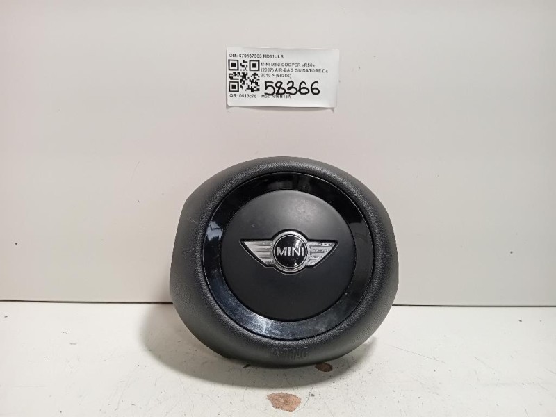 Air-bag Guidatore 679137303 Mini MINI Cooper R56 2007