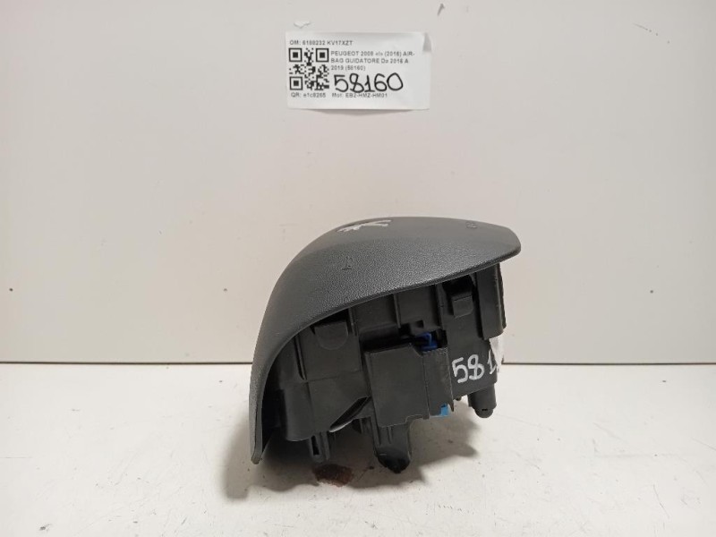Air-bag Guidatore 6188232 Peugeot 2008 I 2016