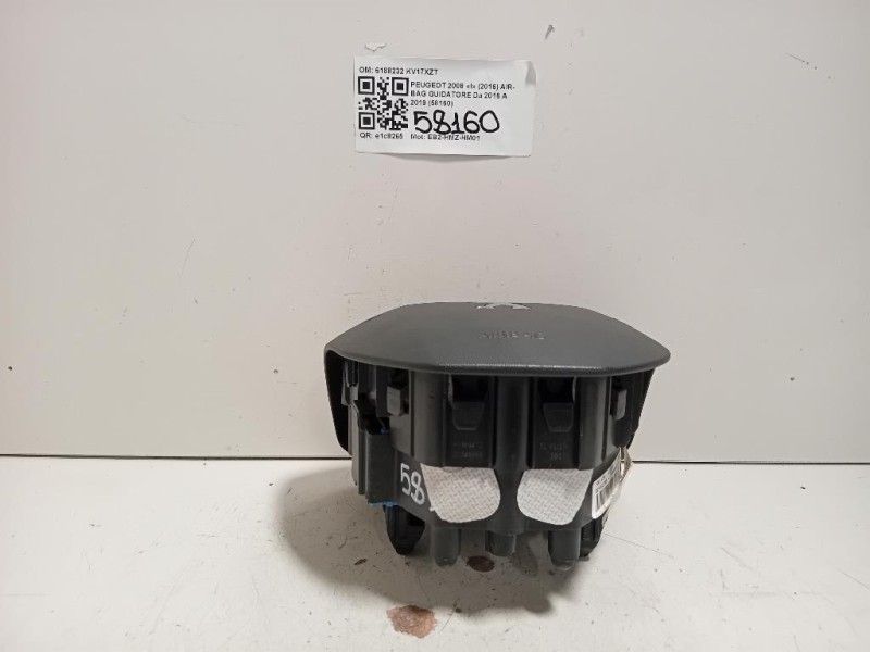 Air-bag Guidatore 6188232 Peugeot 2008 I 2016