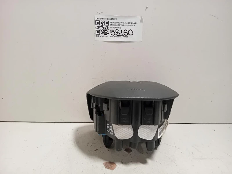Air-bag Guidatore 6188232 Peugeot 2008 I 2016