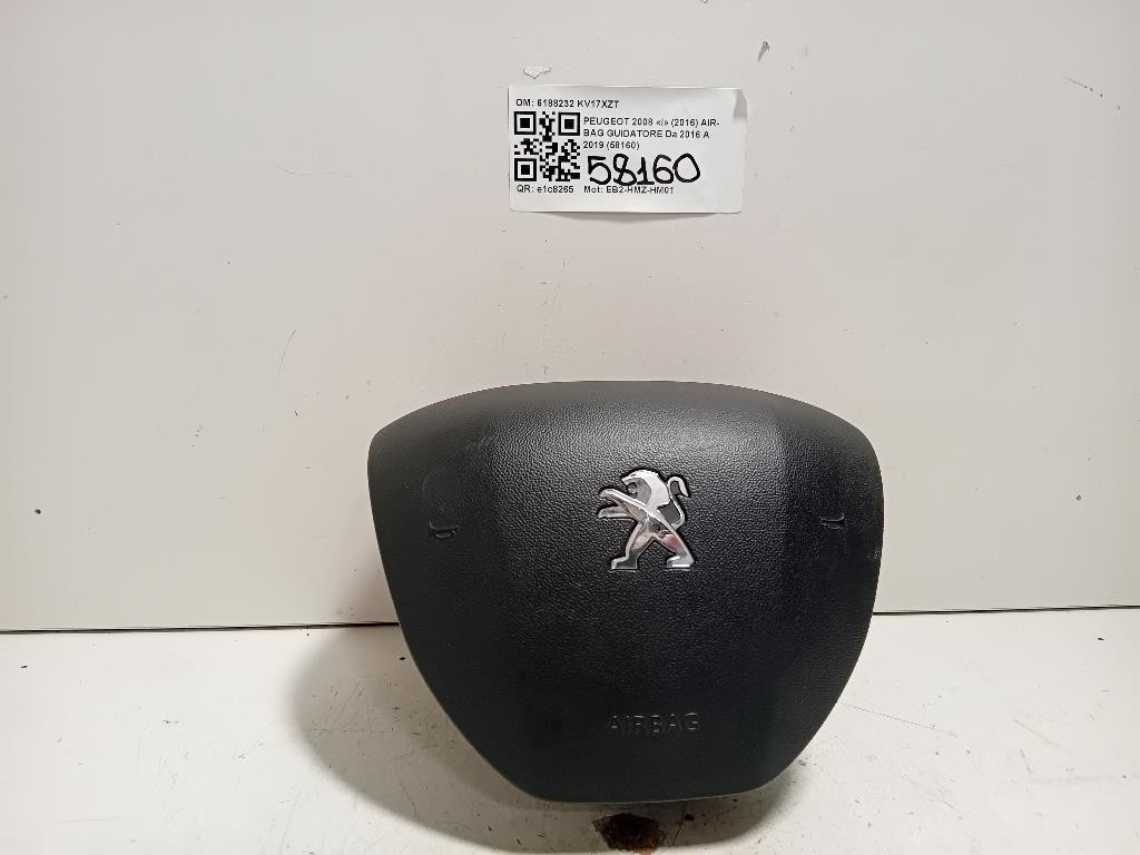 Air-bag Guidatore 6188232 Peugeot 2008 I 2016