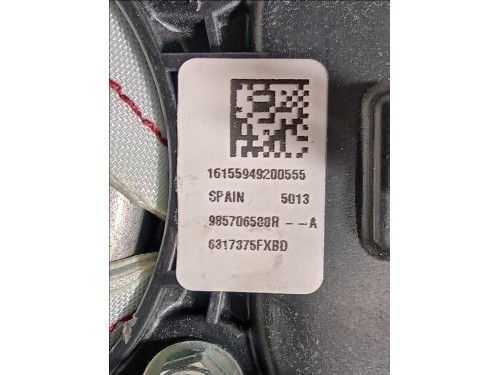 Air-bag Guidatore 985706588 Renault Mégane IV 2016