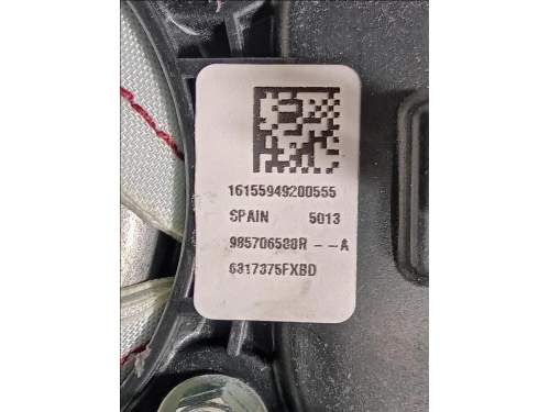Air-bag Guidatore 985706588 Renault Mégane IV 2016