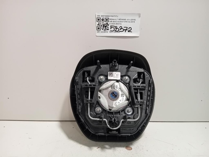Air-bag Guidatore 985706588 Renault Mégane IV 2016