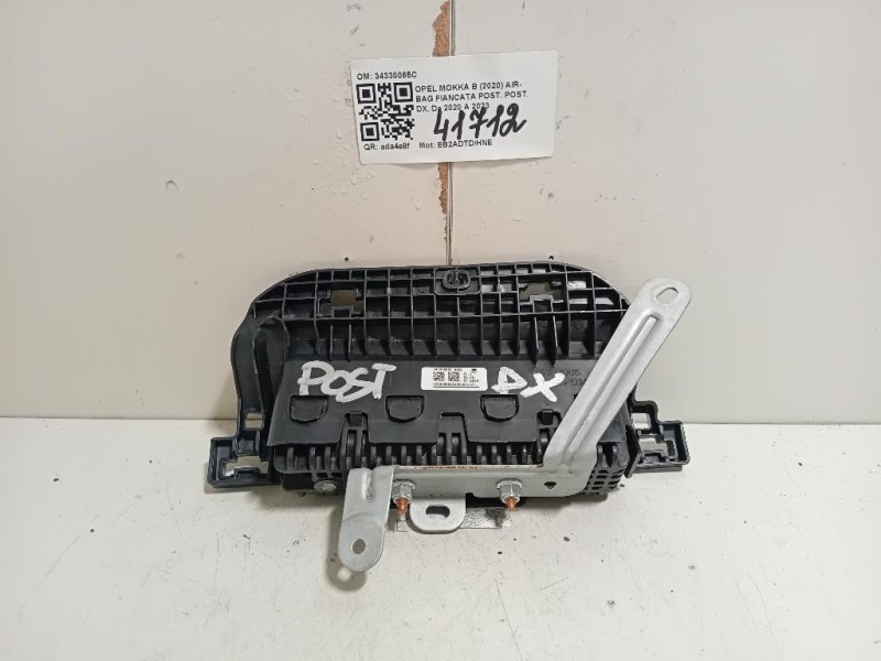 Air-bag Fiancata POST POST DX 34330085C Opel Mokka B 2020