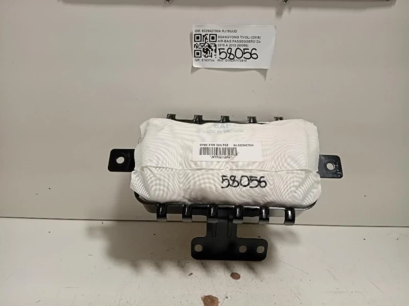 Air-bag Passeggero 632942700A Ssangyong Tivoli 2015