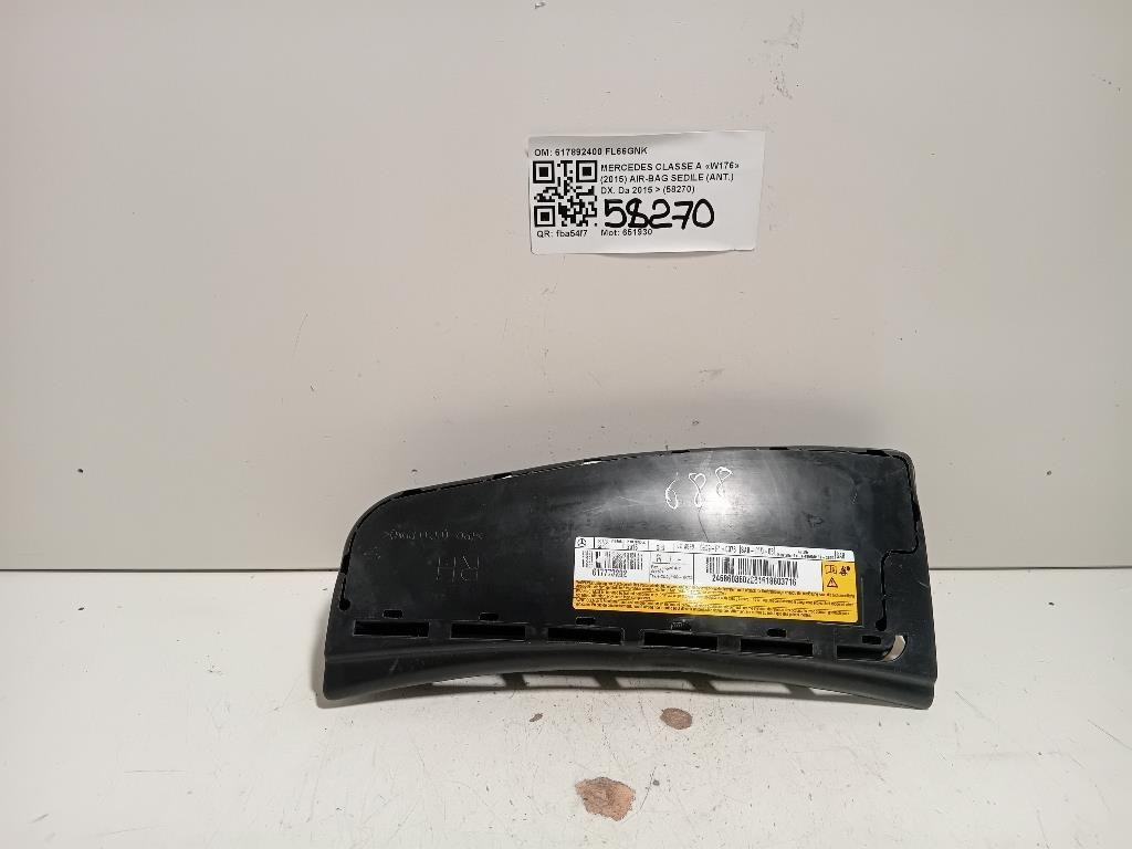 Air-bag Sedile ANT DX 617892400 Mercedes Classe A W176 2015