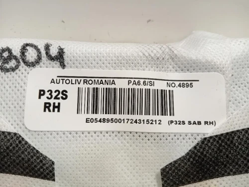 Air-bag Sedile ANT DX ARHV0179226872 Nissan Qashqai II 2017