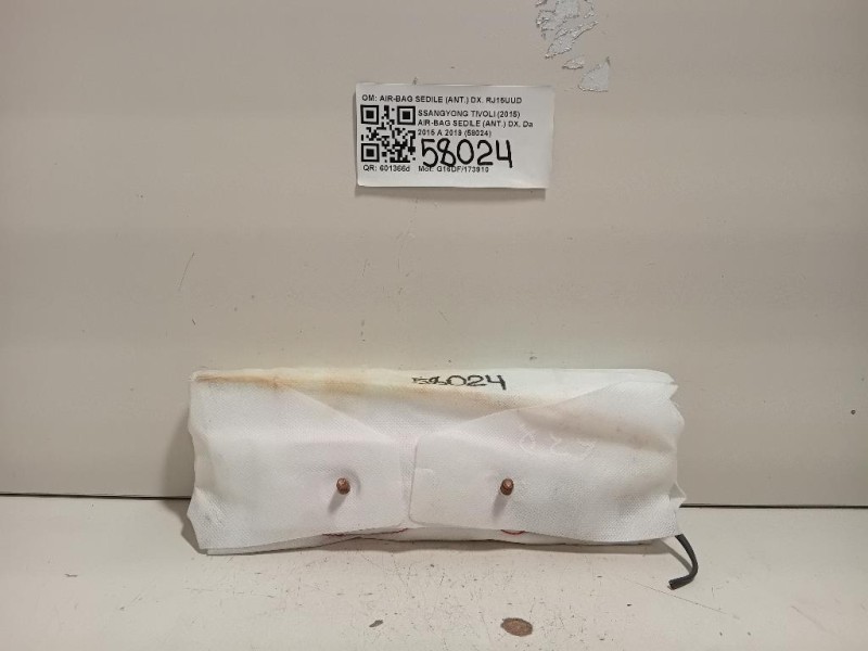 Air-bag Sedile ANT DX 8620635000 Ssangyong Tivoli 2015