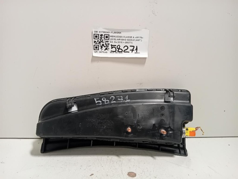 Air-bag Sedile ANT SX 617892401 Mercedes Classe A W176 2015