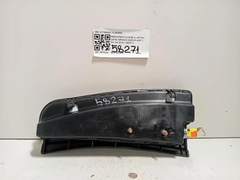 Air-bag Sedile ANT SX 617892401 Mercedes Classe A W176 2015
