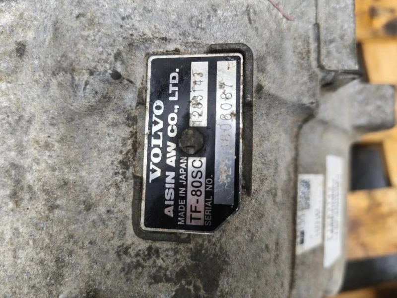 Cambio 6-AUT 2WD TF-80SC Volvo V60 I 2010