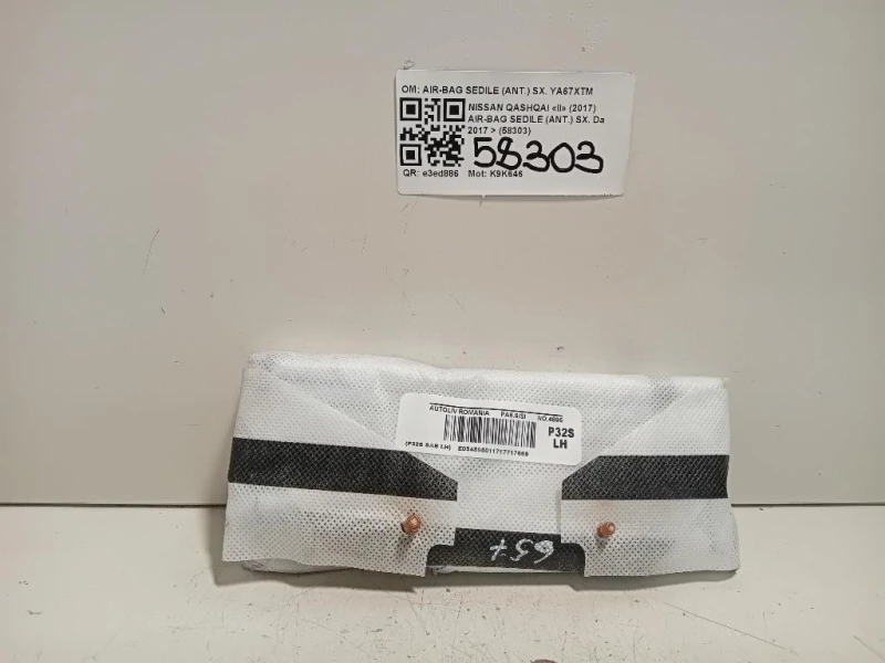 Air-bag Sedile ANT SX ARHV0179226872 Nissan Qashqai II 2017