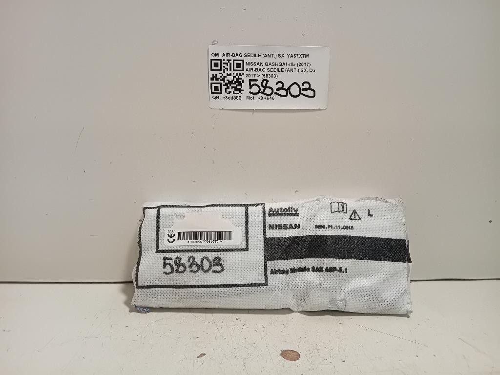 Air-bag Sedile ANT SX ARHV0179226872 Nissan Qashqai II 2017