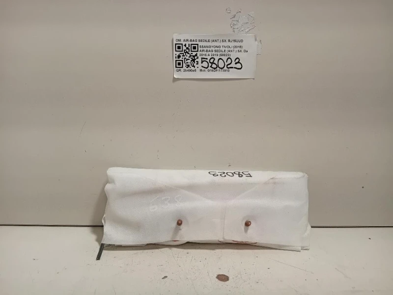 Air-bag Sedile ANT SX 8620535000 Ssangyong Tivoli 2015
