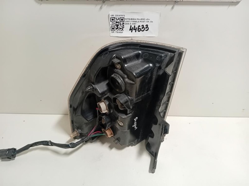Fanale POST DX 220-87872 Mitsubishi Pajero IV 2007