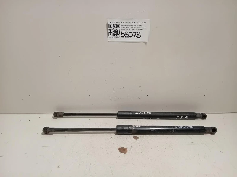 Ammortizzatore Portello POST DX 904524666R Dacia Duster I 2014