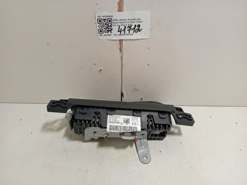 Air-bag Fiancata POST POST DX 34330085C Opel Mokka B 2020